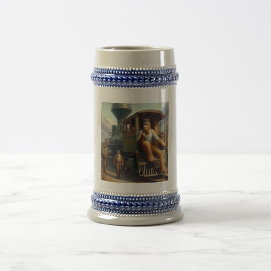 ビッグフット鉄道技師 ビールジョッキ (中央)