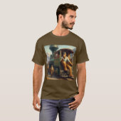 ビッグフット鉄道技師 Tシャツ (正面フル)