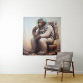 ビッグフット飛行士 タペストリー (インサイチュ)