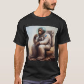 ビッグフット飛行士 Tシャツ (正面)