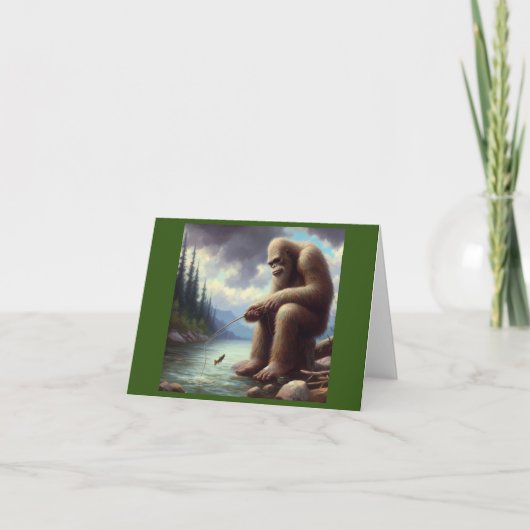 ビッグフット魚釣り カード (正面)