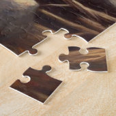 ビッグフット魚釣り ジグソーパズル (側面)