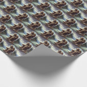 ビッグフット魚釣り ラッピングペーパー (角)