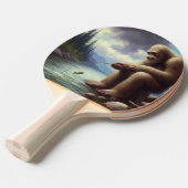 ビッグフット魚釣り 卓球ラケット (正面アングル)