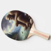 ビッグフット魚釣り 卓球ラケット (横)