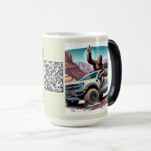 ビッグフット24ブロンコでグランドキャニオンにヒット モーフィングマグカップ (正面右)