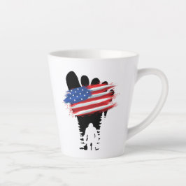 ビッグフット4日7月b カフェラテマグ