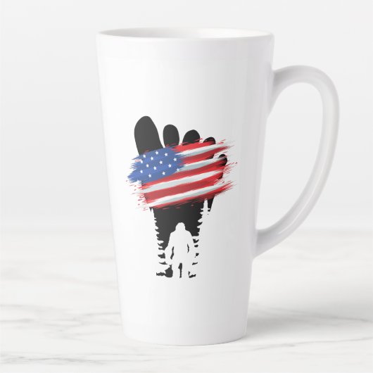 ビッグフット4日7月b カフェラテマグ (右)