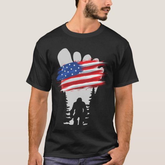 ビッグフット4日7月b tシャツ (正面)