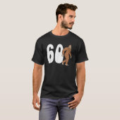 ビッグフット60th第60回誕生日サスカッチ60年 tシャツ (正面フル)