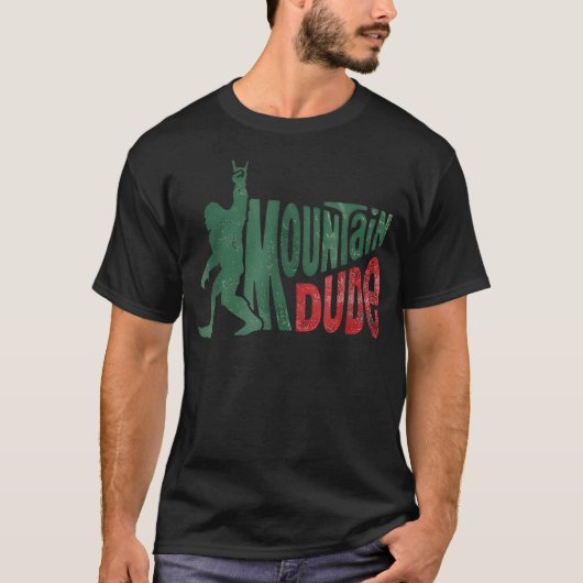 ビッグフット・おもしろTシャツ Tシャツ (正面)
