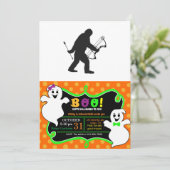 ビッグフット・アーチャーのシルエット 招待状 (スタンド正面)