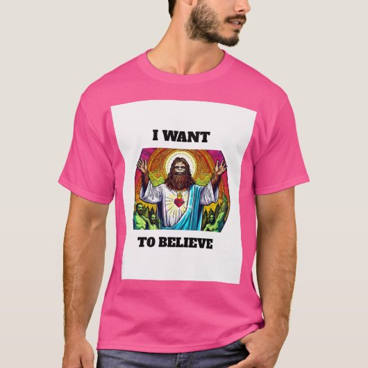 ビッグフット・イエス Tシャツ (正面)