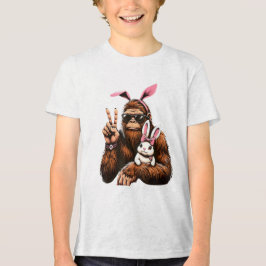 ビッグフット ウサギ イースター サスカッチ トライブレンドＴシャツ