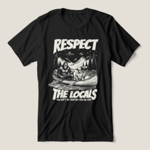ビッグフット エイリアン 遭遇 トライブレンドＴシャツ