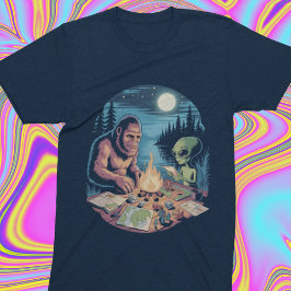 ビッグフット エイリアン UFO クリプトイド テーブルトップRPG 超常現象 Tシャツ