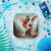 ビッグフット・エンジェル ペーパープレート (パーティー)