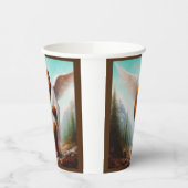 ビッグフット・エンジェル 紙コップ (左)