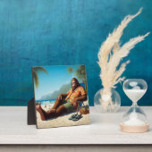 ビッグフット・オン・ザ・ビーチ フォトプラーク (インサイチュ)