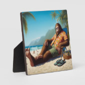 ビッグフット・オン・ザ・ビーチ フォトプラーク (正面)