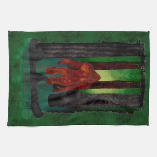 ビッグフット キッチンタオル (横)