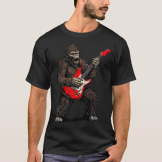 ビッグフット ギター ロック バンド サスカッチ Tシャツ