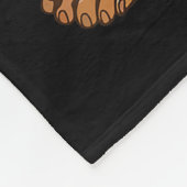 ビッグフット クリスマス ツリー ライト クリスマス 男の子 サスクワッチ フリースブランケット (角)