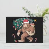 ビッグフット クリスマス ツリー ライト サスクワッチ ラバー (スタンド正面)