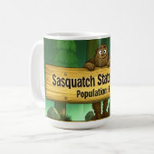 ビッグフット コーヒーマグ Sasquatch State Park コーヒーマグカップ (正面左)