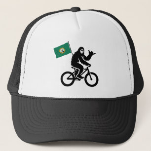 ビッグフット サイクリング ワシントン フラッグ キャップ