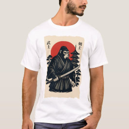 ビッグフット サスカッチ サムライ 刀 Tシャツ