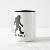 ビッグフット サスカッチ フィッシング ツートーンマグカップ (正面左)