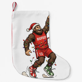 ビッグフット サスクワッチ バスケットボール クリスマス 2026 ホリデー スモールクリスマスストッキング