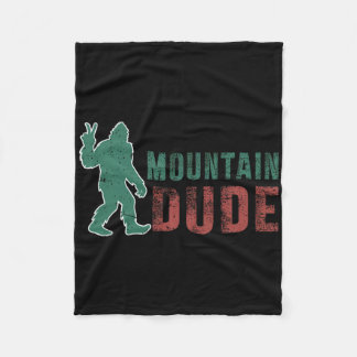 ビッグフット サスクワッチ ロックオン 登山 フリースブランケット