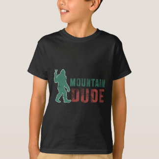 ビッグフット サスクワッチ ロックオン 登山 Tシャツ
