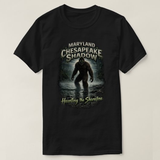 ビッグフット サスクワッチ Tシャツ (デザイン正面)
