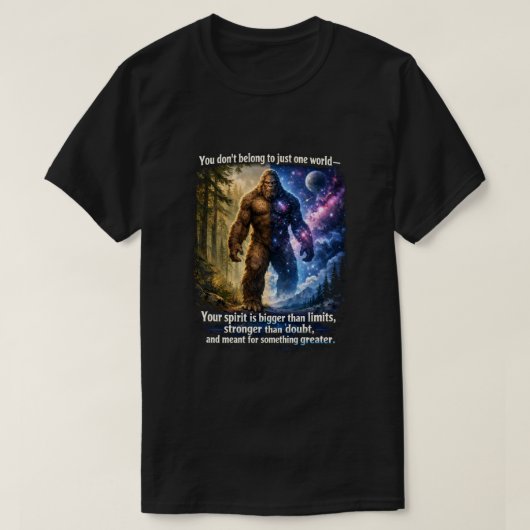 ビッグフット・サスクワッチ Tシャツ (デザイン正面)
