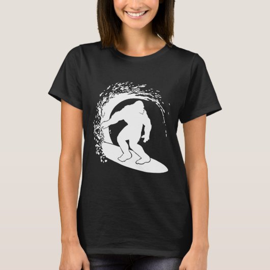 ビッグフット+サーフィン Tシャツ (正面)