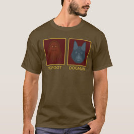 ビッグフット&ドッグマンTシャツ Tシャツ