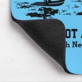 ビッグフット&ネッシーロッチネスパーソナライズされた文字 マウスパッド (コーナー)