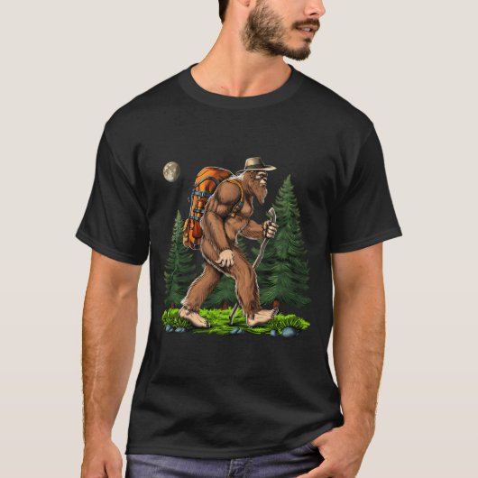 ビッグフット ハイキング Tシャツ (正面)