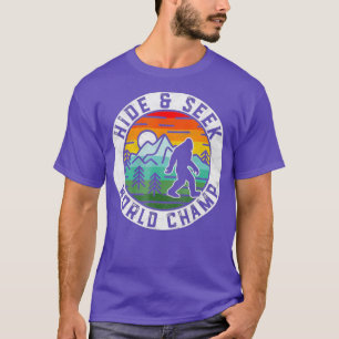 ビッグフット・ハイド&シーク・ワールドチャンプ・サスクワッチ Tシャツ