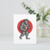 ビッグフット ハート バレンタインデー シーズンカード (スタンド正面)