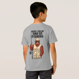 ビッグフット ビッグフット おもしろ 釣り フィッシング Tシャツ