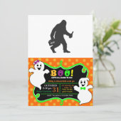 ビッグフット ビールのシルエット 招待状 (スタンド正面)