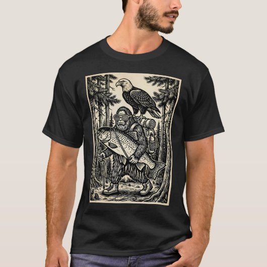 ビッグフット フィッシャーマン Tシャツ (正面)