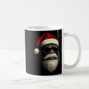 ビッグフット フェイス サングラス サンタ クリスマス 面白い Xmas プレゼント コーヒーマグカップ