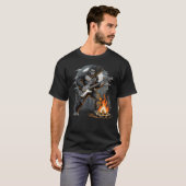 ビッグフット ベースギター Tシャツ (正面フル)
