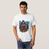 ビッグフット ポートランドを不思議に Tシャツ (正面フル)