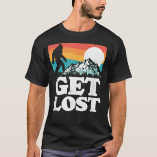 ビッグフット マウンテンズ アウトドア 迷子 Tシャツ
